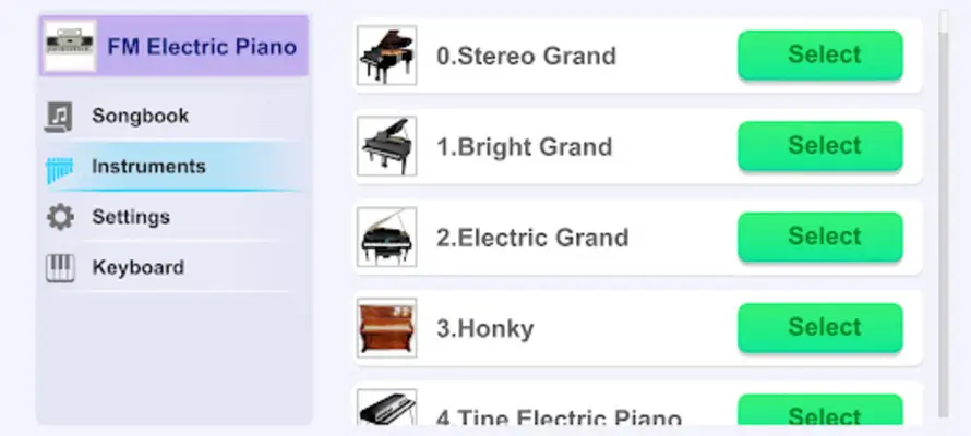 Piano ORG android App screenshot 15